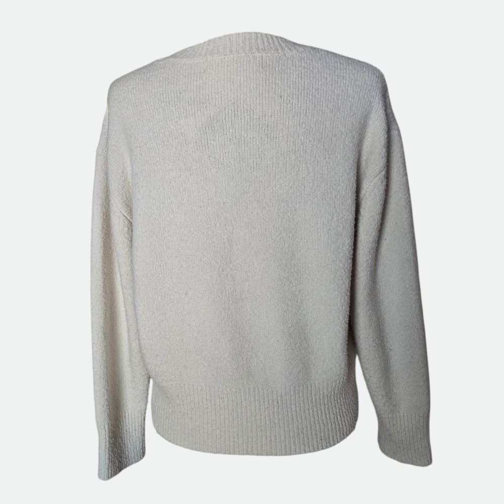 Okakie Textured Knit Relaxed Fit Sweater Size Small - Picture 2 of 13